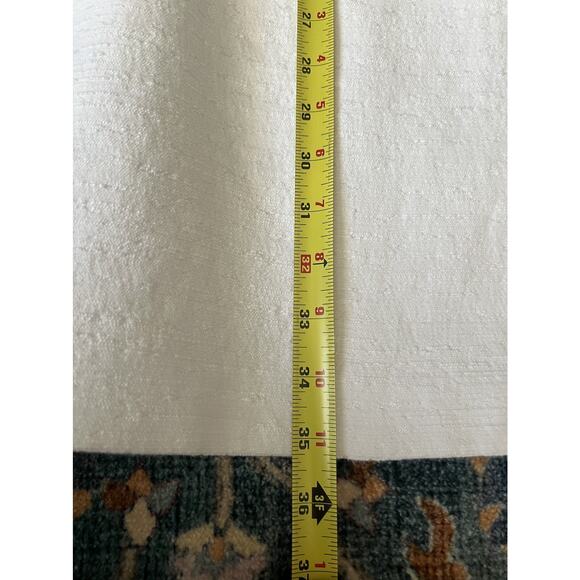 TRINA TURK White Textured Beaded Retro MOD Beachy Shift Sheath Dress Sz Small - Picture 9 of 9